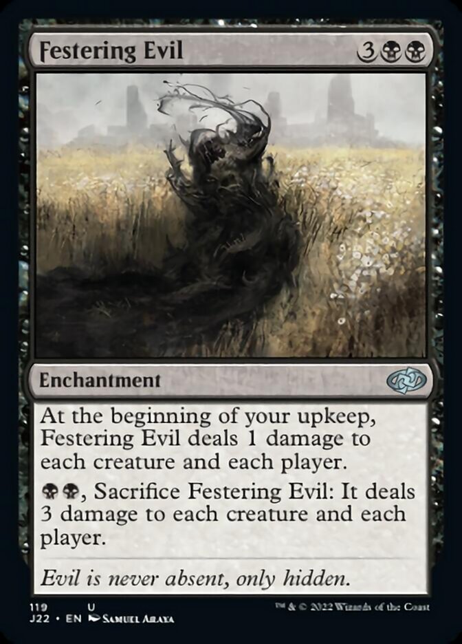 Festering Evil [Jumpstart 2022] | Jomio and Rueliete's Cards and Comics
