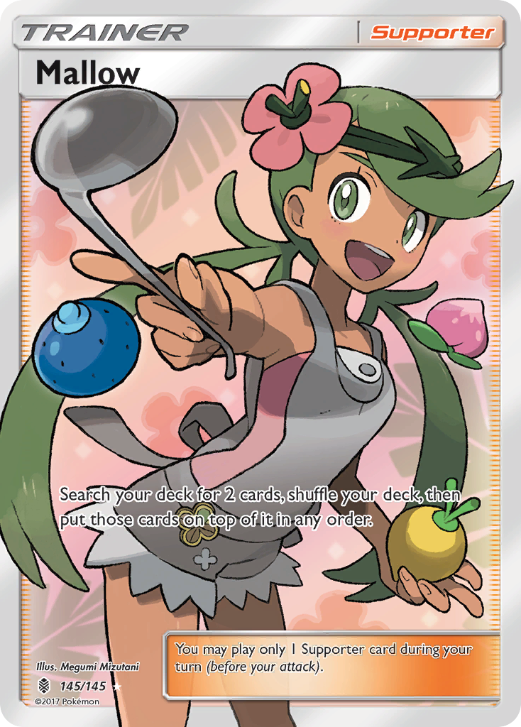 Mallow (145/145) [Sun & Moon: Guardians Rising] | Jomio and Rueliete's Cards and Comics