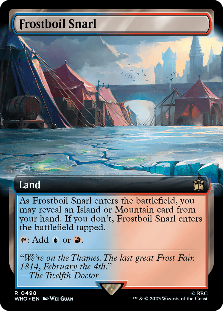 Frostboil Snarl (Extended Art) [Doctor Who] | Jomio and Rueliete's Cards and Comics