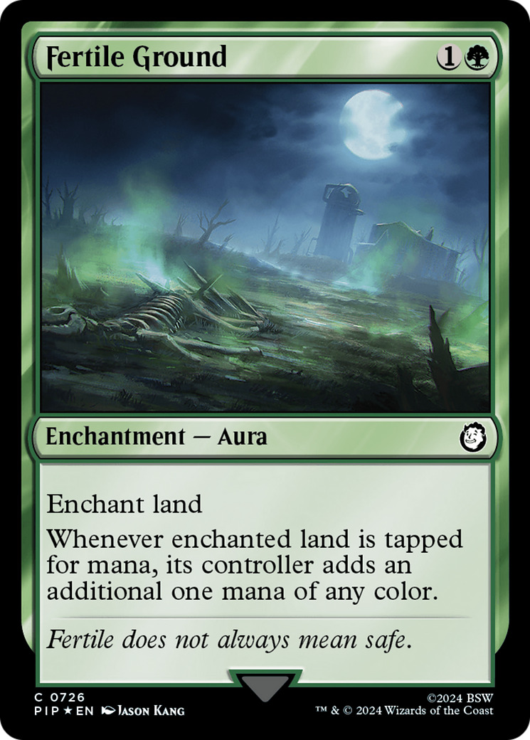 Fertile Ground (Surge Foil) [Fallout] | Jomio and Rueliete's Cards and Comics