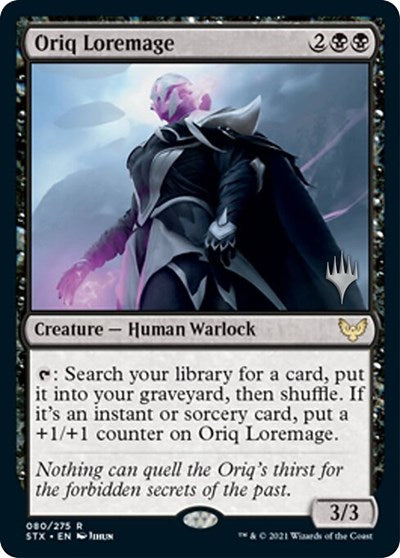 Oriq Loremage (Promo Pack) [Strixhaven: School of Mages Promos] | Jomio and Rueliete's Cards and Comics