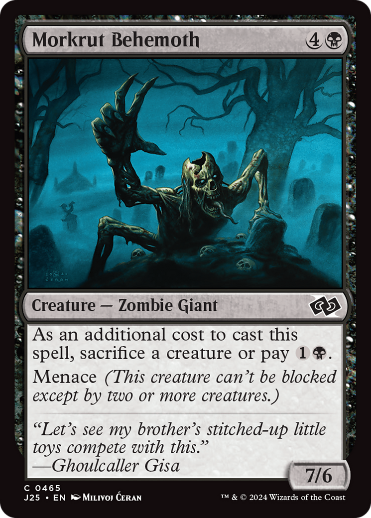 Morkrut Behemoth [Foundations Jumpstart] | Jomio and Rueliete's Cards and Comics