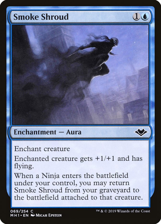 Smoke Shroud [Modern Horizons] | Jomio and Rueliete's Cards and Comics