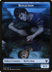 Human Soldier // Reflection Double-Sided Token [Theros Beyond Death Tokens] | Jomio and Rueliete's Cards and Comics