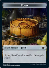 Beast // Food (17) Double-Sided Token [Modern Horizons 2 Tokens] | Jomio and Rueliete's Cards and Comics