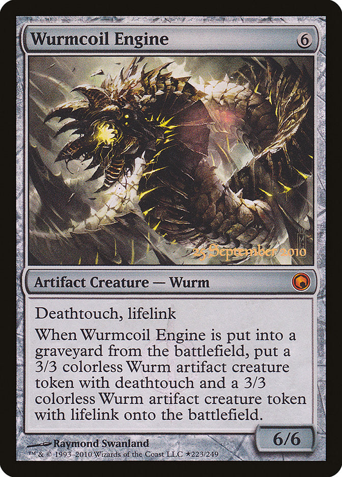 Wurmcoil Engine [Scars of Mirrodin Prerelease Promos] | Jomio and Rueliete's Cards and Comics