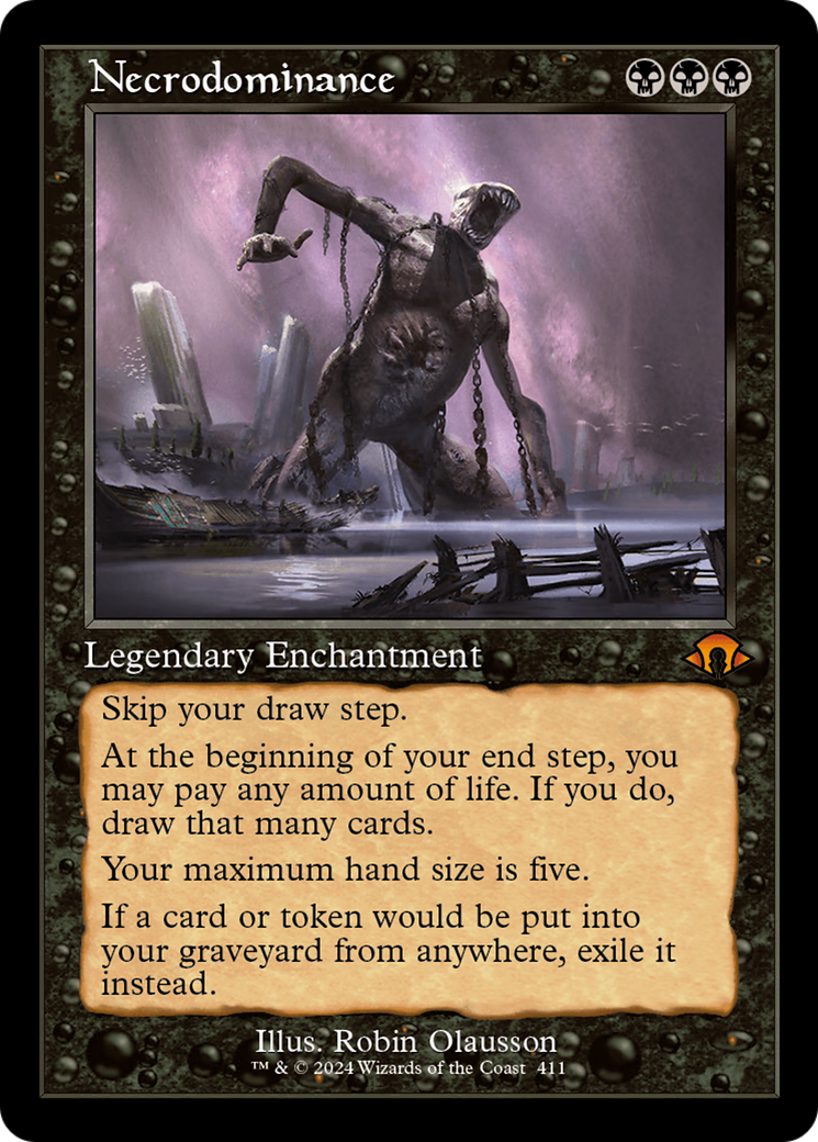 Necrodominance (Retro) [Modern Horizons 3] | Jomio and Rueliete's Cards and Comics