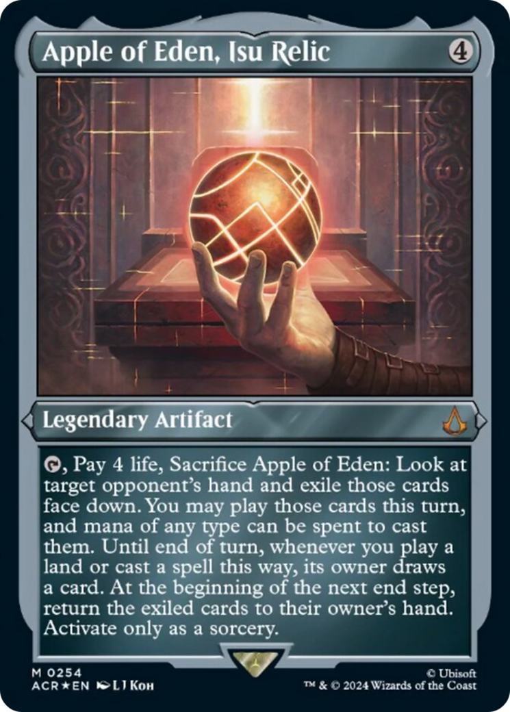 Apple of Eden, Isu Relic (Foil Etched) [Assassin's Creed] | Jomio and Rueliete's Cards and Comics