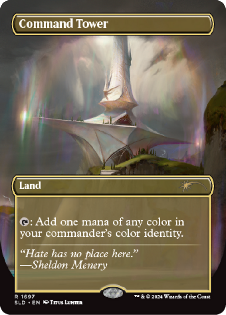 Command Tower (1697) [Secret Lair: Sheldon's Spellbook] | Jomio and Rueliete's Cards and Comics
