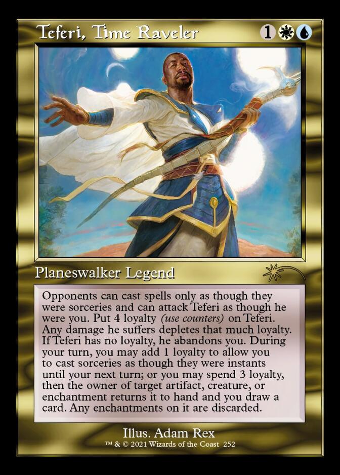 Teferi, Time Raveler (Retro) [Secret Lair Drop Series] | Jomio and Rueliete's Cards and Comics