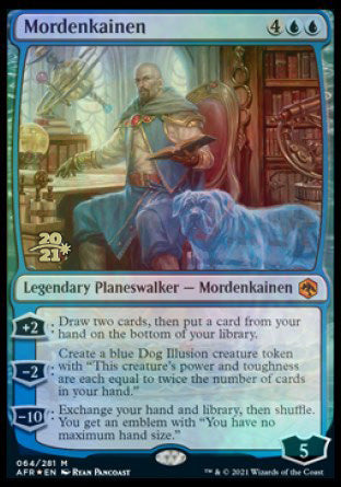 Mordenkainen [Dungeons & Dragons: Adventures in the Forgotten Realms Prerelease Promos] | Jomio and Rueliete's Cards and Comics