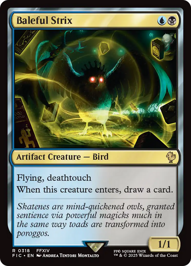 Baleful Strix [FINAL FANTASY Commander] | Jomio and Rueliete's Cards and Comics