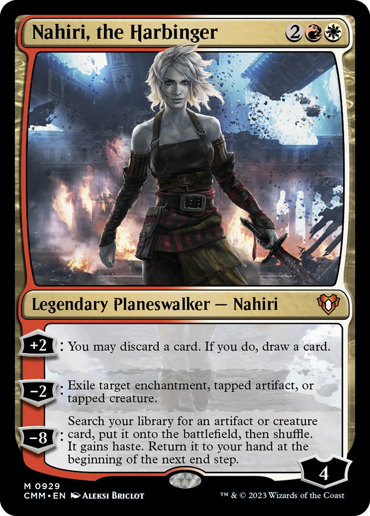 Nahiri, the Harbinger [Commander Masters] | Jomio and Rueliete's Cards and Comics