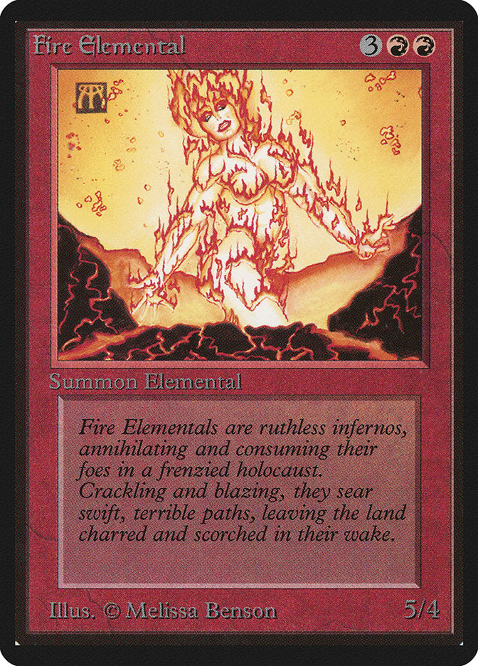 Fire Elemental [Beta Edition] | Jomio and Rueliete's Cards and Comics