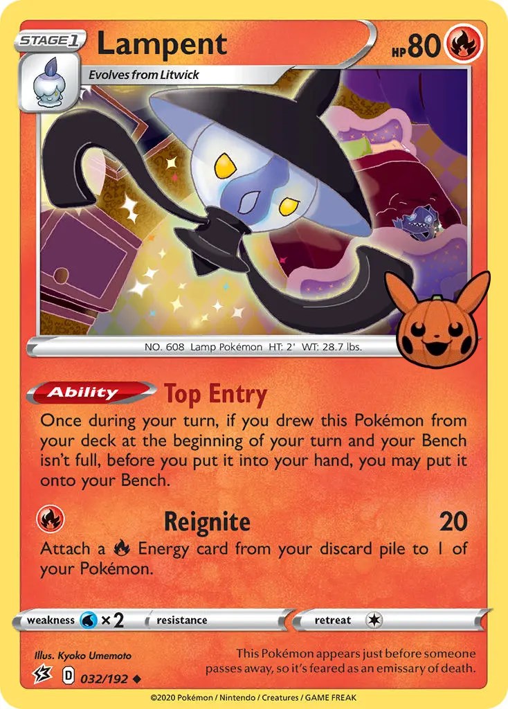 Lampent (032/192) [Trick or Trade] | Jomio and Rueliete's Cards and Comics