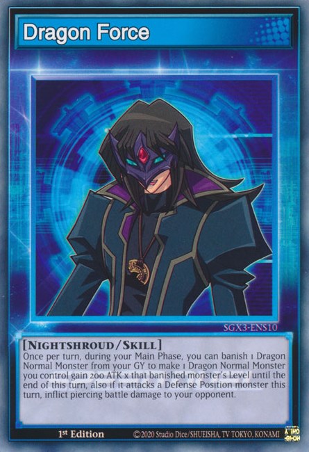 Dragon Force [SGX3-ENS10] Common | Jomio and Rueliete's Cards and Comics