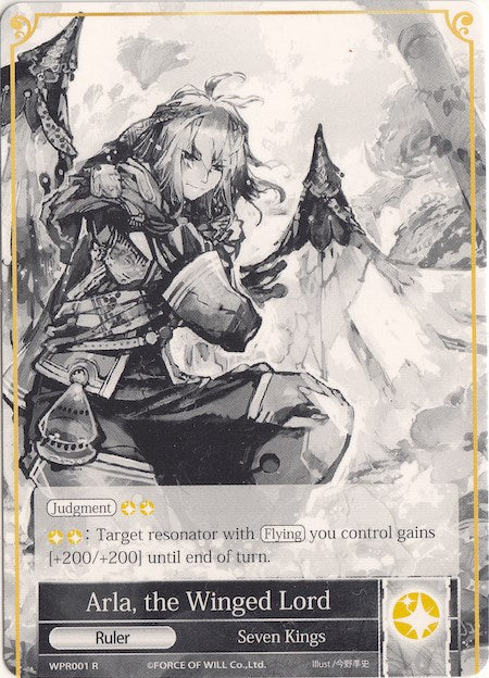Arla, the Winged Lord // Arla, the Hegemon of the Sky (WPR001) [Promo Cards] | Jomio and Rueliete's Cards and Comics