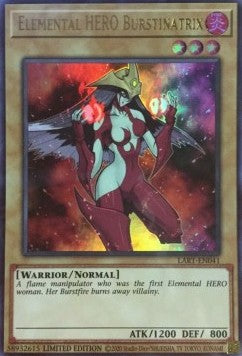 Elemental HERO Burstinatrix [LART-EN041] Ultra Rare | Jomio and Rueliete's Cards and Comics