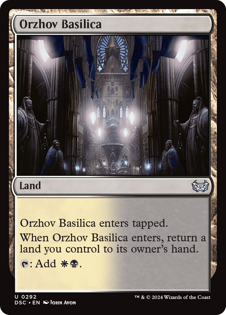 Orzhov Basilica [Duskmourn: House of Horror Commander] | Jomio and Rueliete's Cards and Comics