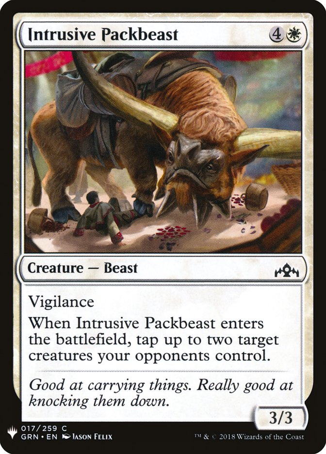 Intrusive Packbeast [Mystery Booster] | Jomio and Rueliete's Cards and Comics