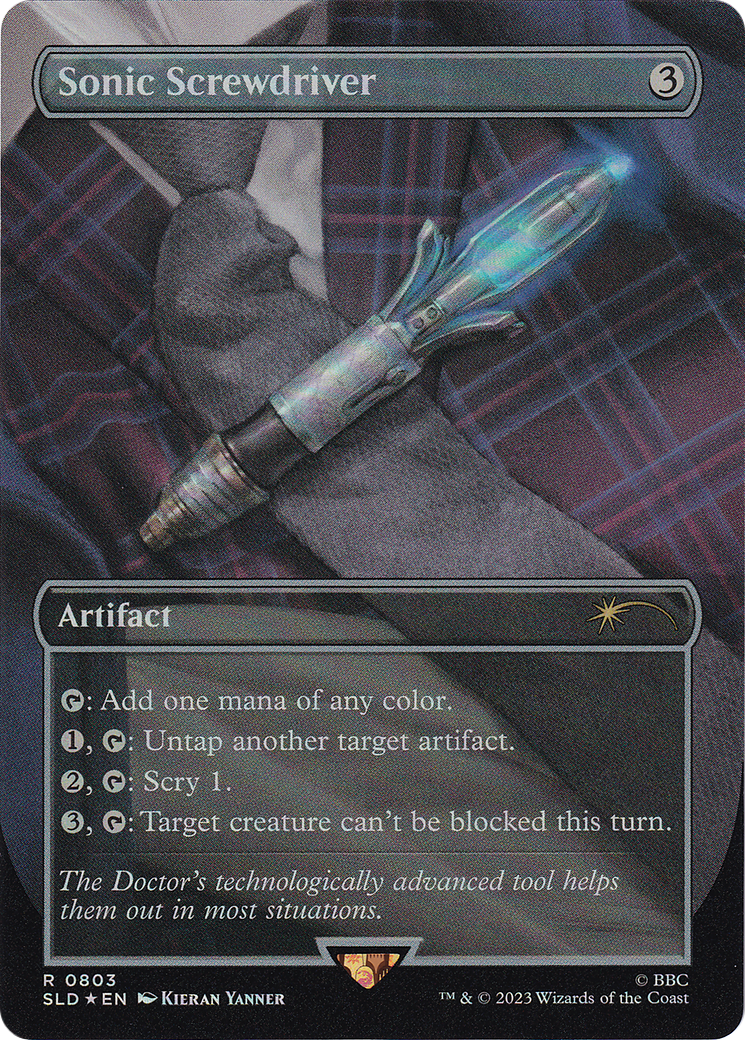 Sonic Screwdriver [Secret Lair Drop Series] | Jomio and Rueliete's Cards and Comics
