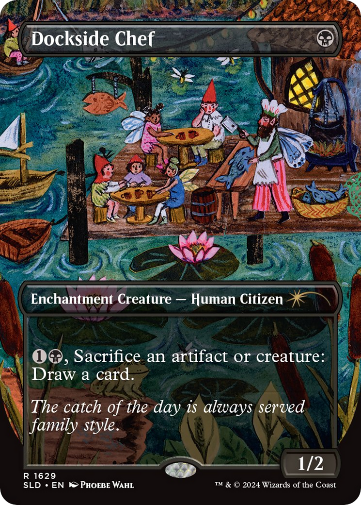 Dockside Chef (Rainbow Foil) [Secret Lair Drop Series] | Jomio and Rueliete's Cards and Comics