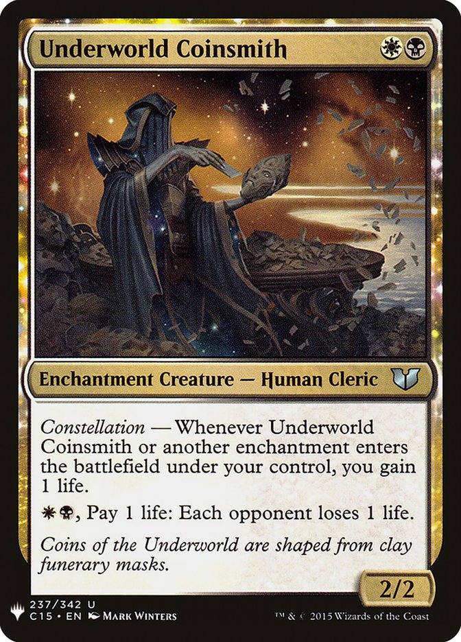 Underworld Coinsmith [Mystery Booster] | Jomio and Rueliete's Cards and Comics
