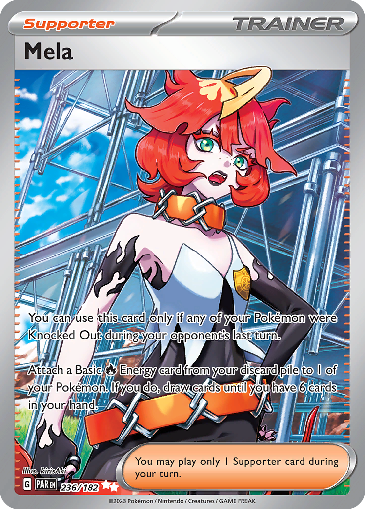 Mela (236/182) [Scarlet & Violet: Paradox Rift] | Jomio and Rueliete's Cards and Comics