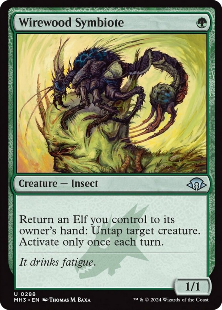 Wirewood Symbiote [Modern Horizons 3] | Jomio and Rueliete's Cards and Comics