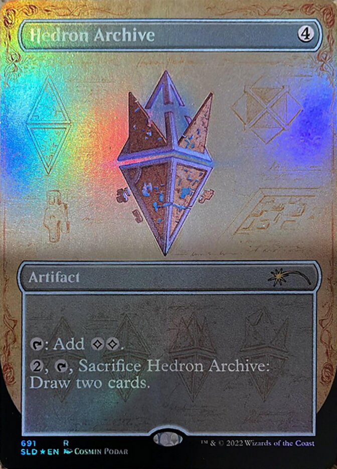 Hedron Archive (Blueprint) [Secret Lair Drop Promos] | Jomio and Rueliete's Cards and Comics