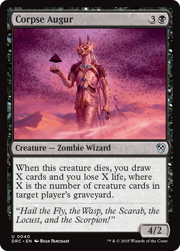 Corpse Augur [Aetherdrift Commander] | Jomio and Rueliete's Cards and Comics