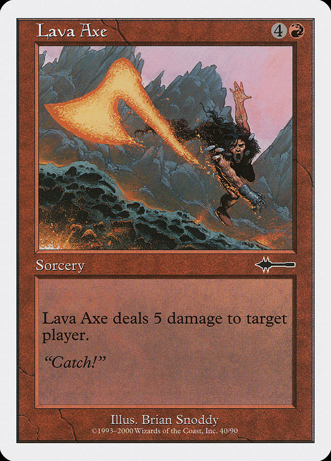 Lava Axe [Beatdown] | Jomio and Rueliete's Cards and Comics