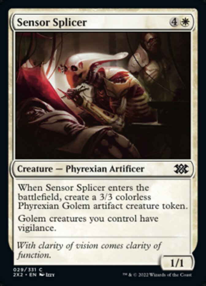 Sensor Splicer [Double Masters 2022] | Jomio and Rueliete's Cards and Comics