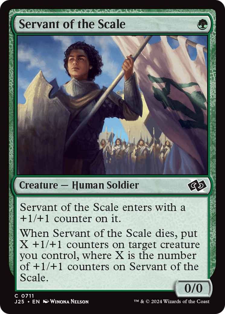Servant of the Scale [Foundations Jumpstart] | Jomio and Rueliete's Cards and Comics