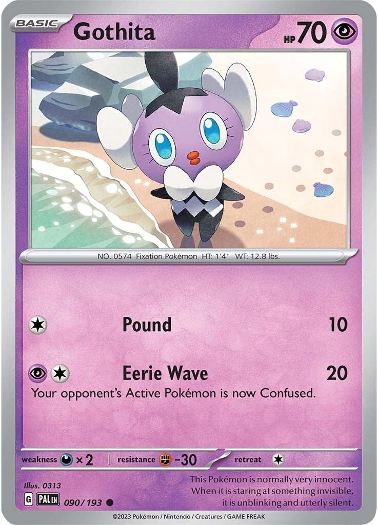 Gothita (090/193) [Scarlet & Violet: Paldea Evolved] | Jomio and Rueliete's Cards and Comics