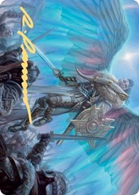 Resplendent Marshal Art Card (Gold-Stamped Signature) [Kaldheim Art Series] | Jomio and Rueliete's Cards and Comics