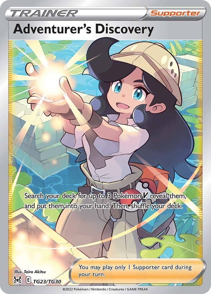 Adventurer's Discovery (TG23/TG30) [Sword & Shield: Lost Origin] | Jomio and Rueliete's Cards and Comics