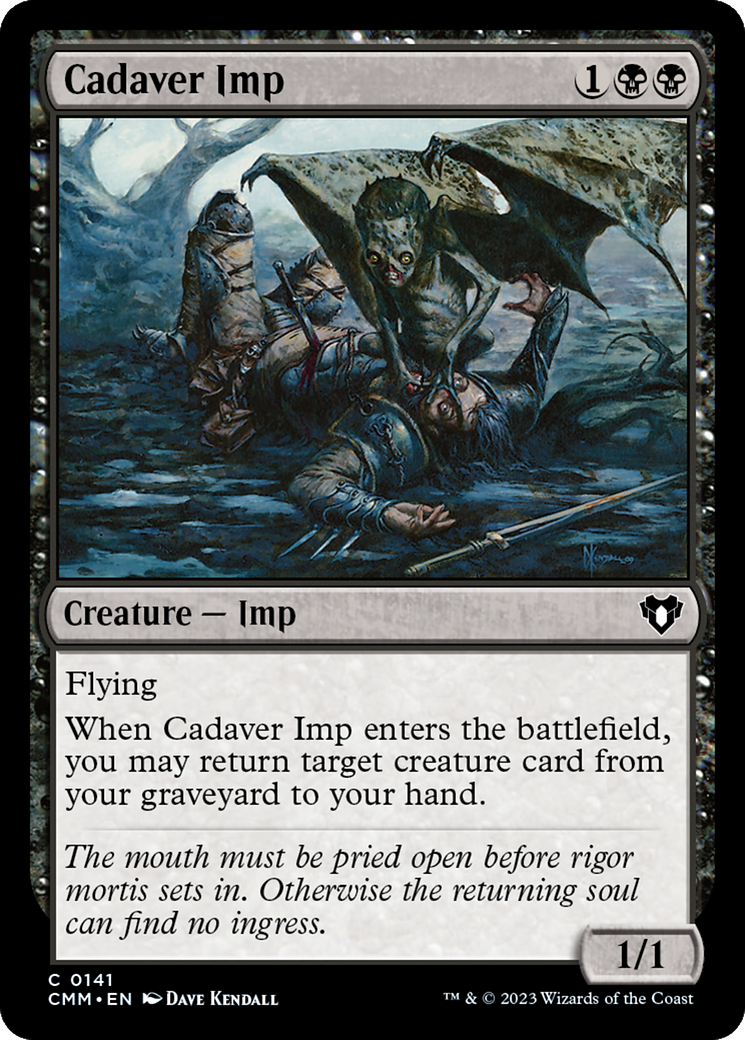 Cadaver Imp [Commander Masters] | Jomio and Rueliete's Cards and Comics