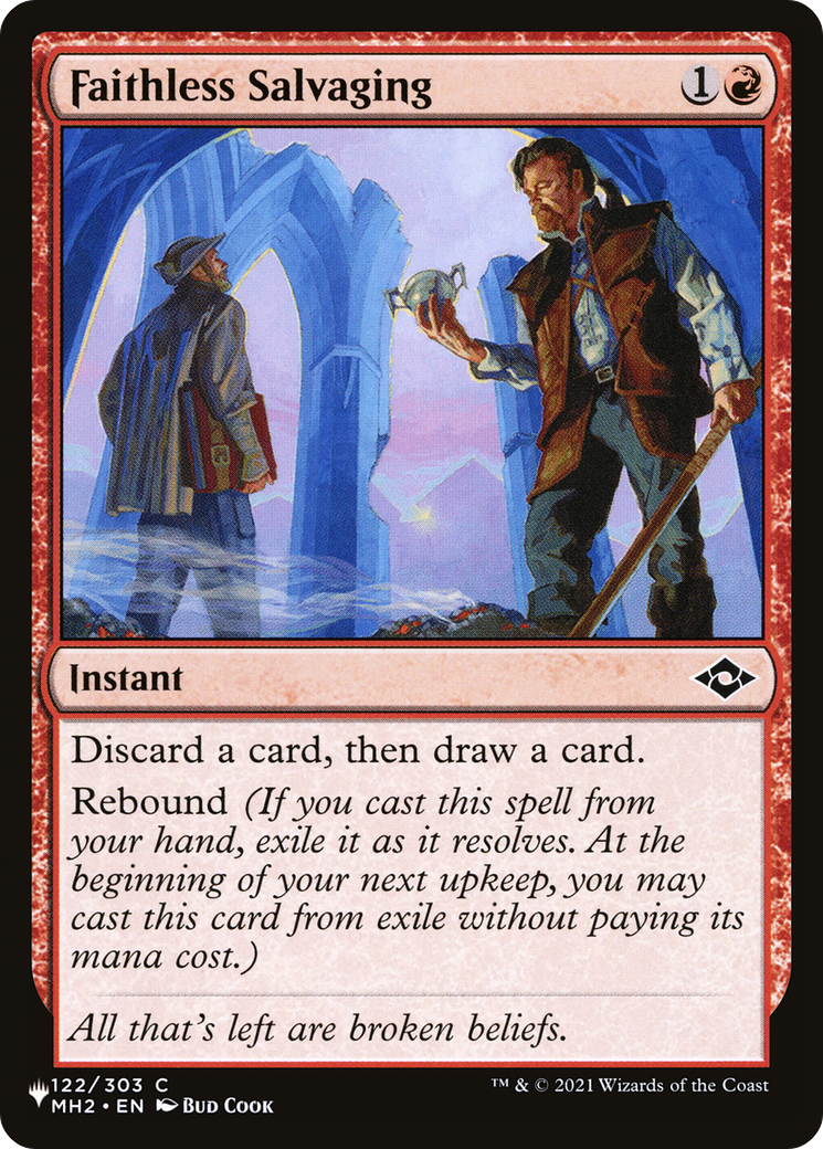 Faithless Salvaging [The List] | Jomio and Rueliete's Cards and Comics
