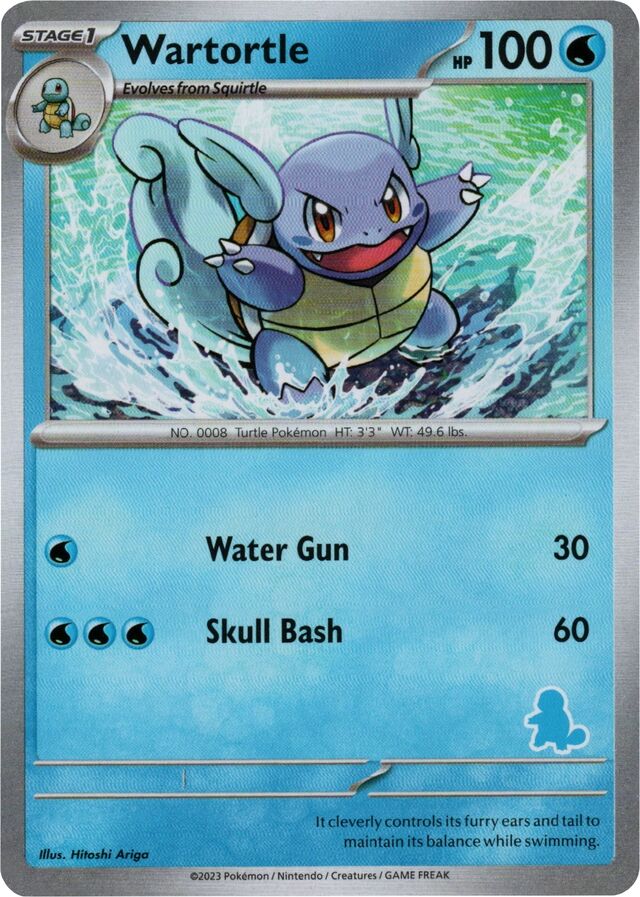Wartortle [My First Battle] | Jomio and Rueliete's Cards and Comics