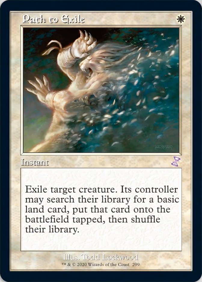 Path to Exile (Timeshifted) [Time Spiral Remastered] | Jomio and Rueliete's Cards and Comics