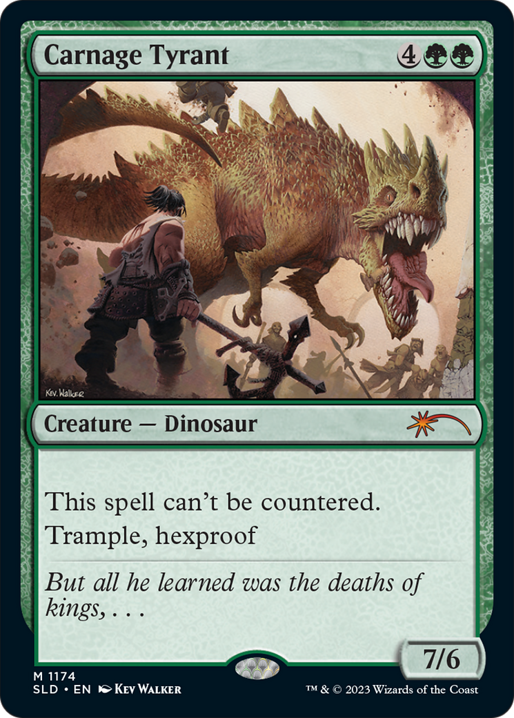 Carnage Tyrant [Secret Lair Drop Series] | Jomio and Rueliete's Cards and Comics