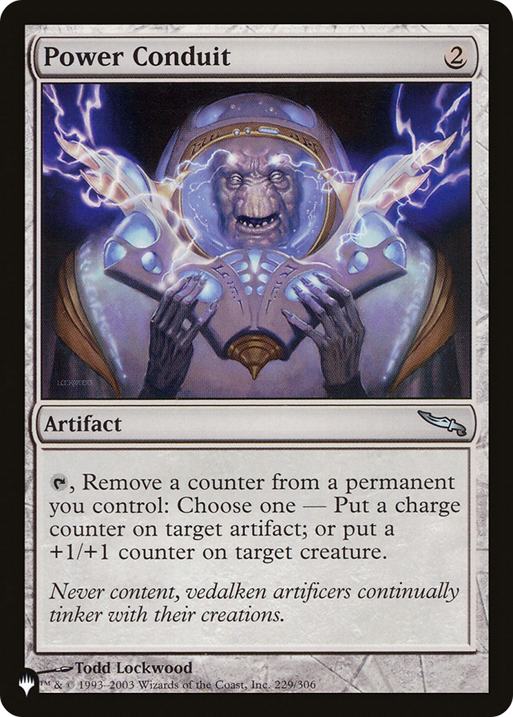Power Conduit [The List] | Jomio and Rueliete's Cards and Comics