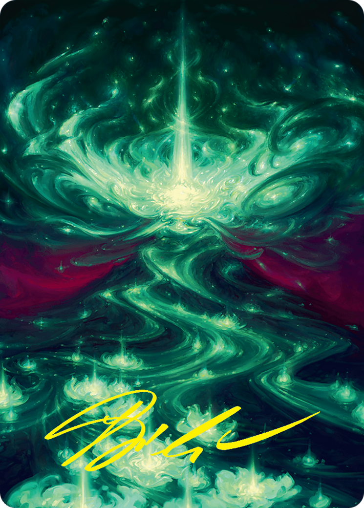 Genesis Wave Art Card (54/54) (Gold-Stamped Signature) [Foundations Art Series] | Jomio and Rueliete's Cards and Comics