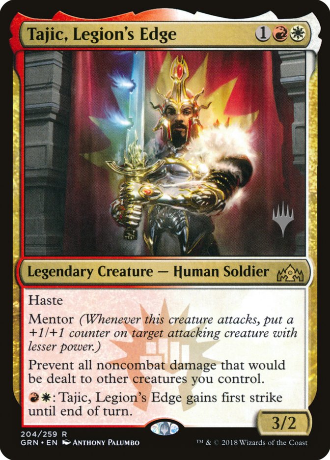 Tajic, Legion's Edge (Promo Pack) [Guilds of Ravnica Promos] | Jomio and Rueliete's Cards and Comics