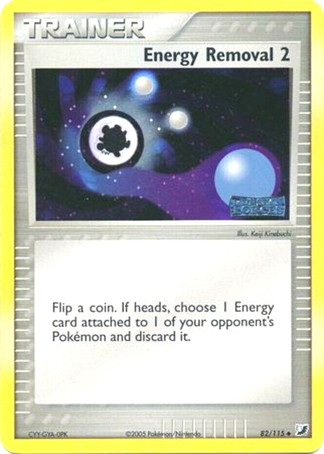 Energy Removal 2 (82/115) (Stamped) [EX: Unseen Forces] | Jomio and Rueliete's Cards and Comics