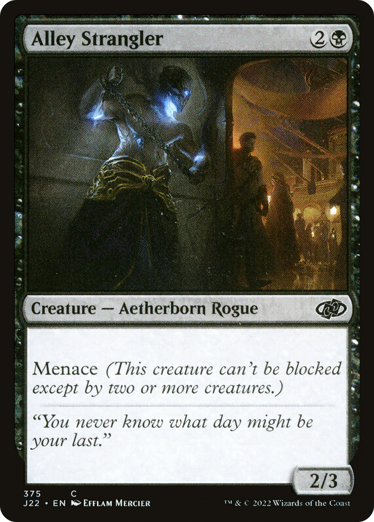 Alley Strangler [Jumpstart 2022] | Jomio and Rueliete's Cards and Comics