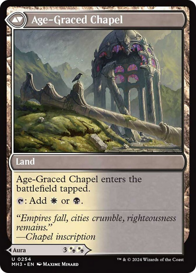 Glasswing Grace // Age-Graced Chapel [Modern Horizons 3] | Jomio and Rueliete's Cards and Comics