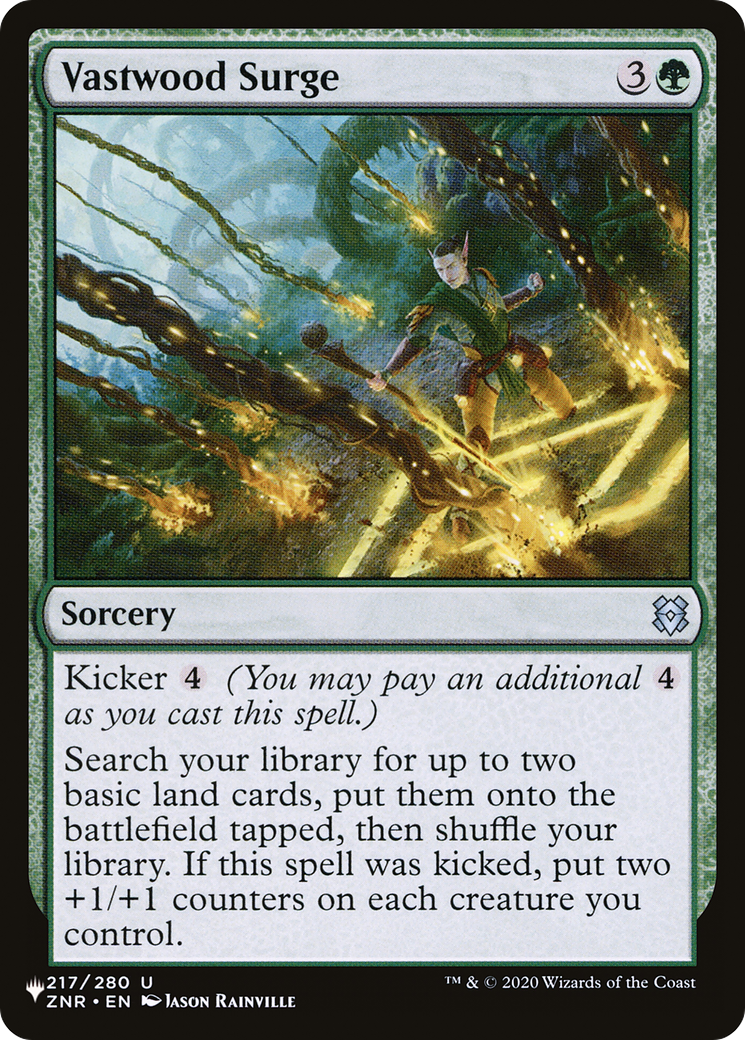 Vastwood Surge [The List] | Jomio and Rueliete's Cards and Comics