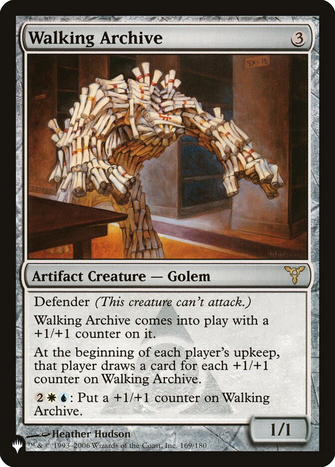 Walking Archive [The List] | Jomio and Rueliete's Cards and Comics